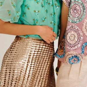 Maeve Sequin Skirt